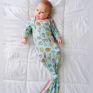 LS Pool Party Tie Gown